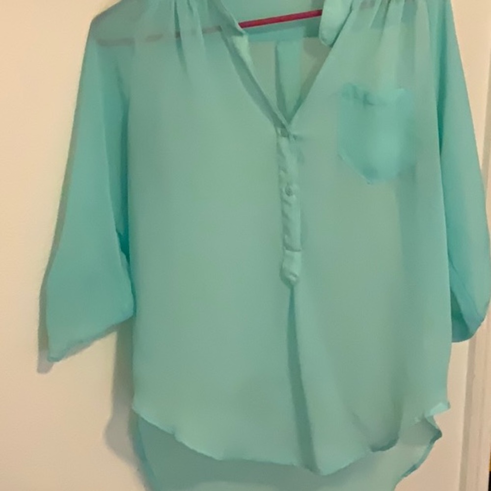 See through blouse